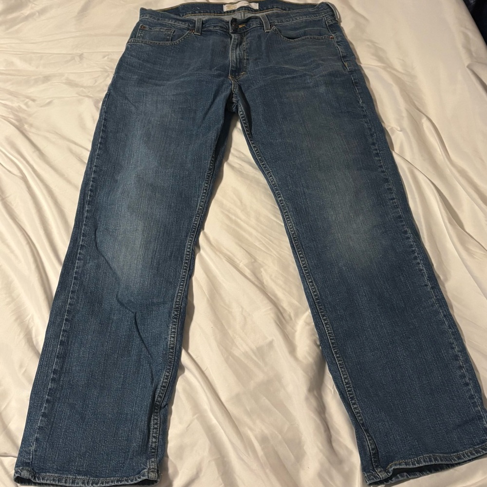 Levi's Straight Blue Jeans
